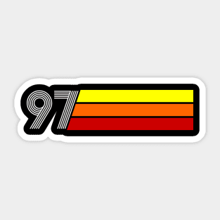 Retro 1997 Styleuniversal Sticker